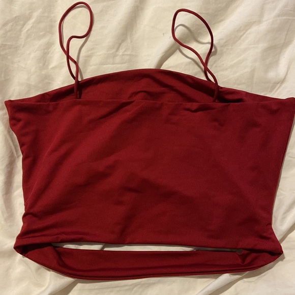 Shein Cutout cropped cami top - Picture 3 of 3